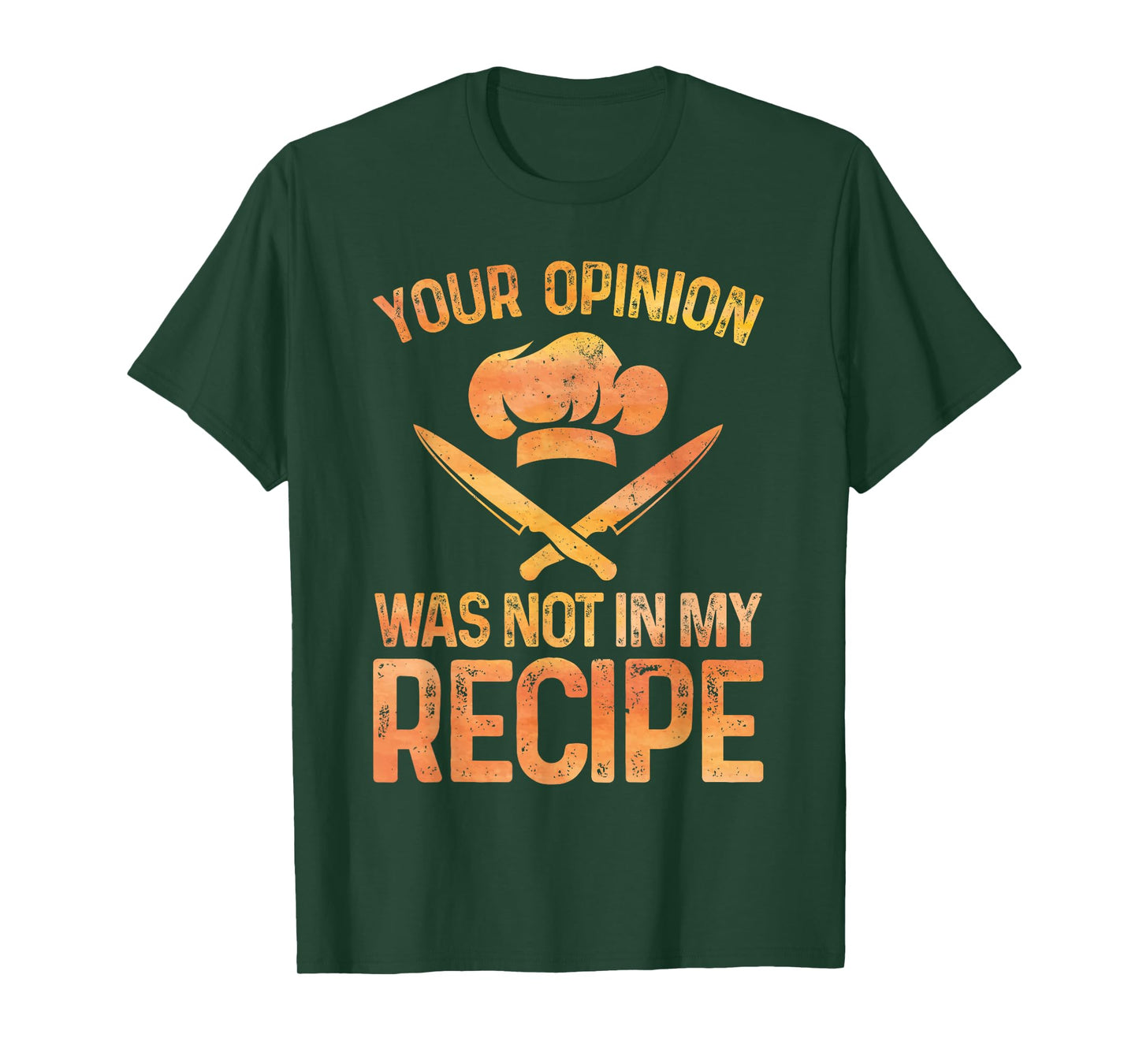 Funny Chef Design For Men Women Cook Cooking Culinary Chef T-Shirt