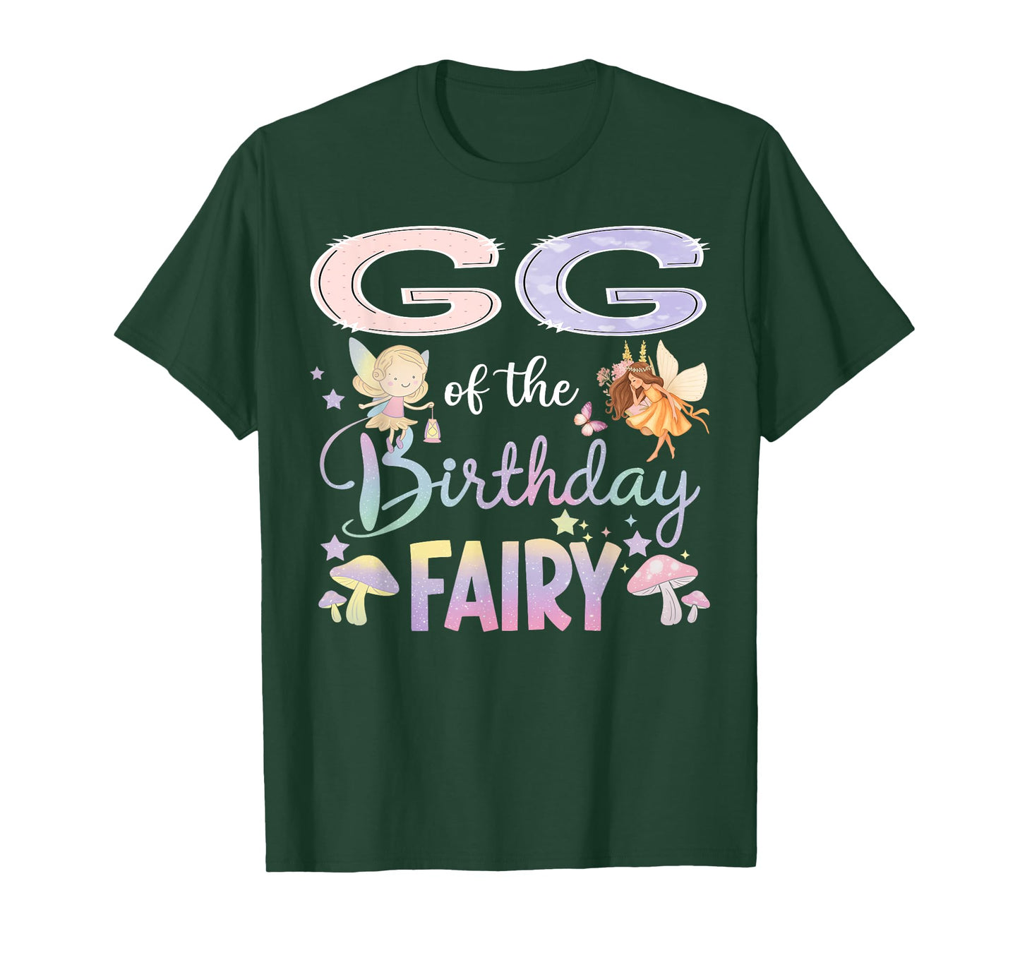 GG Of The Birthday Fairy Little Girl Magical Family T-Shirt