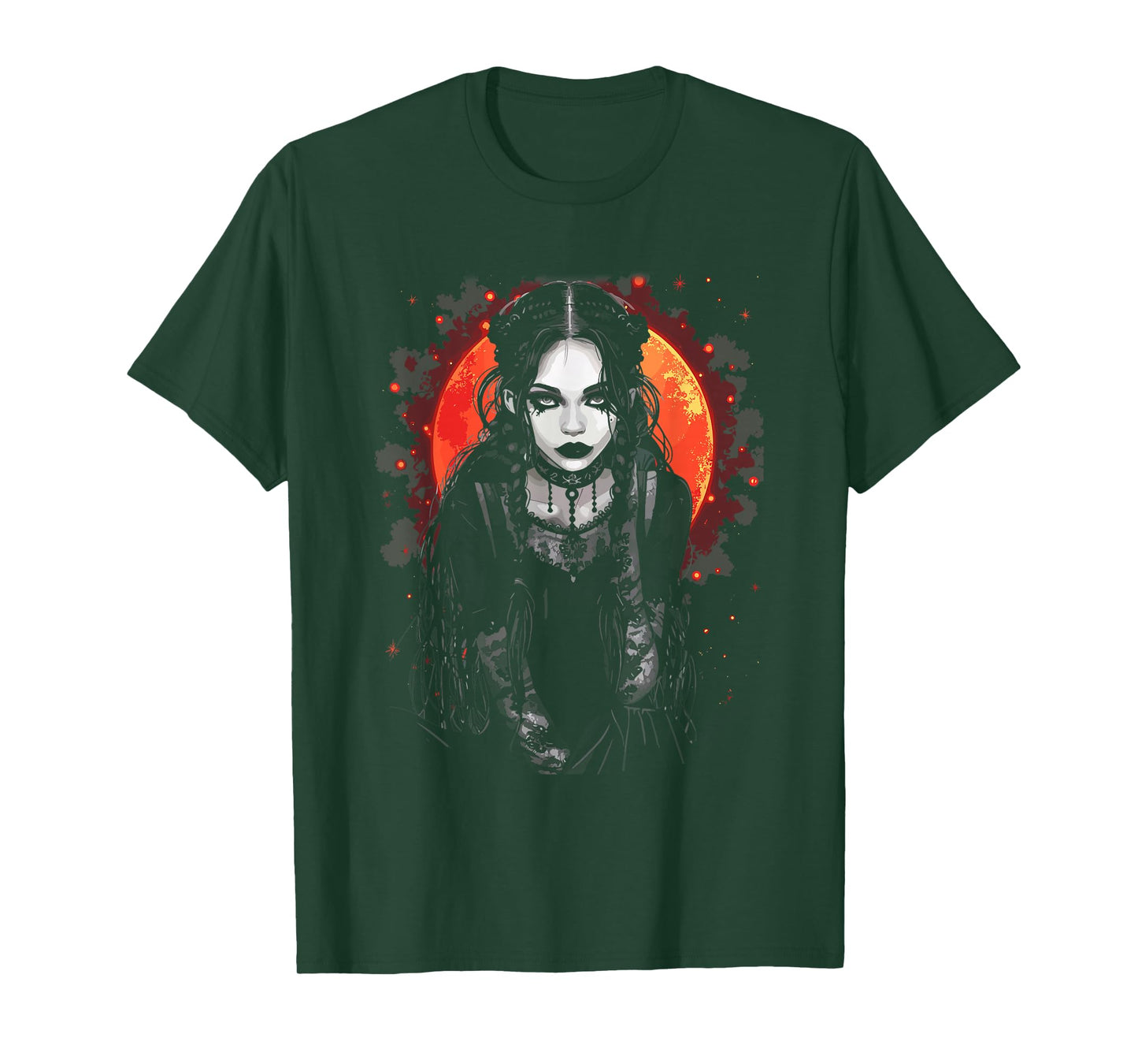 Japanese Gothic Anime Girl Soft Grunge Aesthetic Waifu Otaku T-Shirt