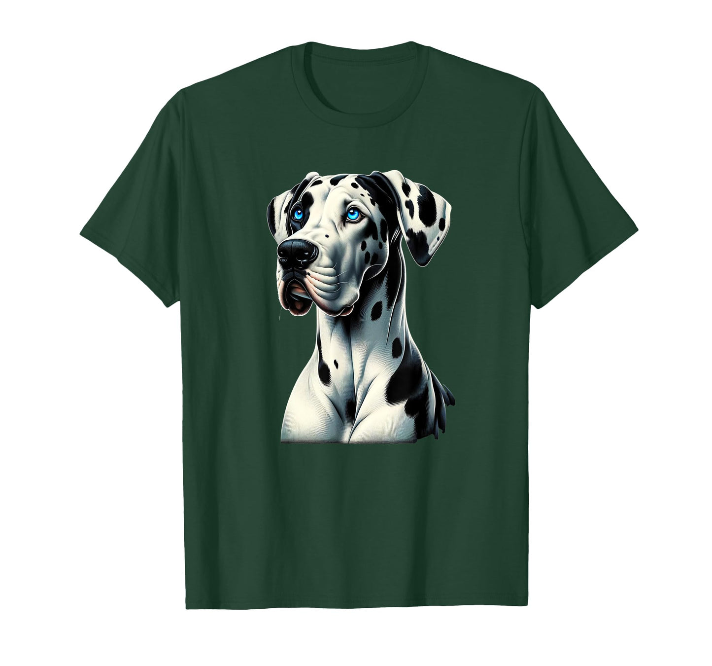 Goofy Giant Adorable Large Gentle Dog Lover Great Dane T-Shirt