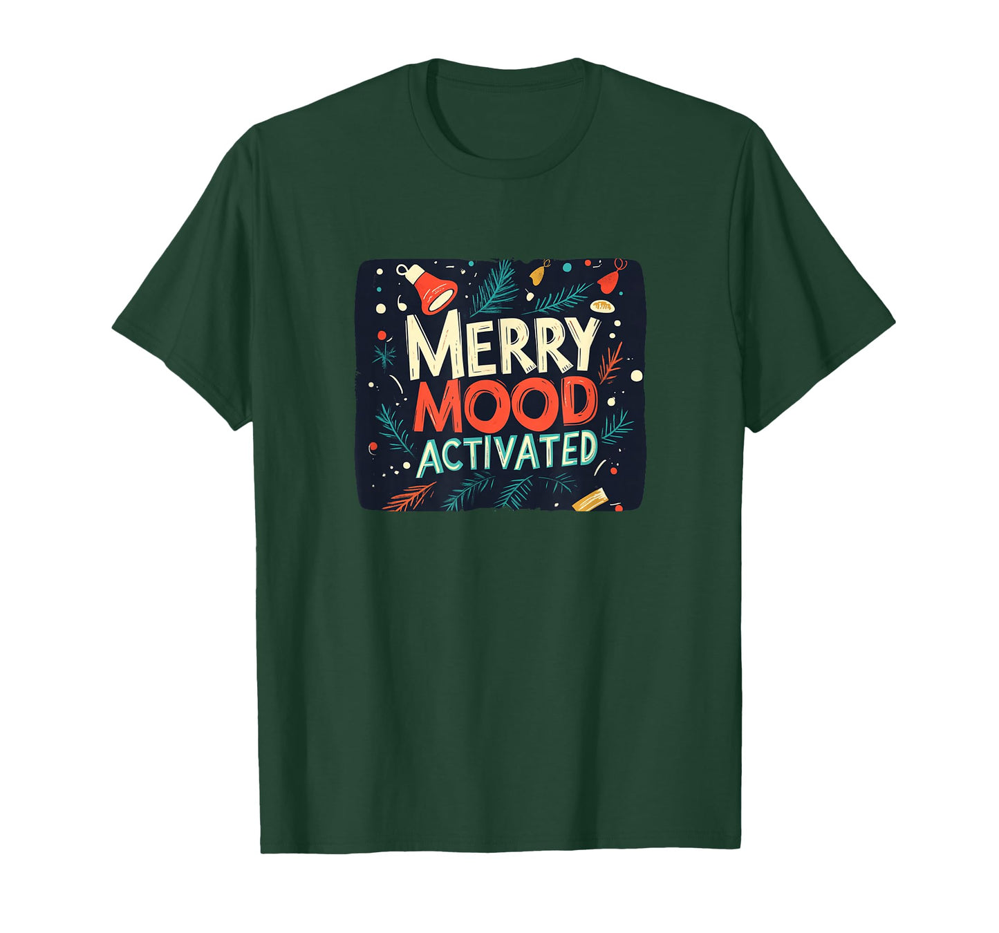 Festive Merry Mood Activated Costume for Boys and Girls T-Shirt