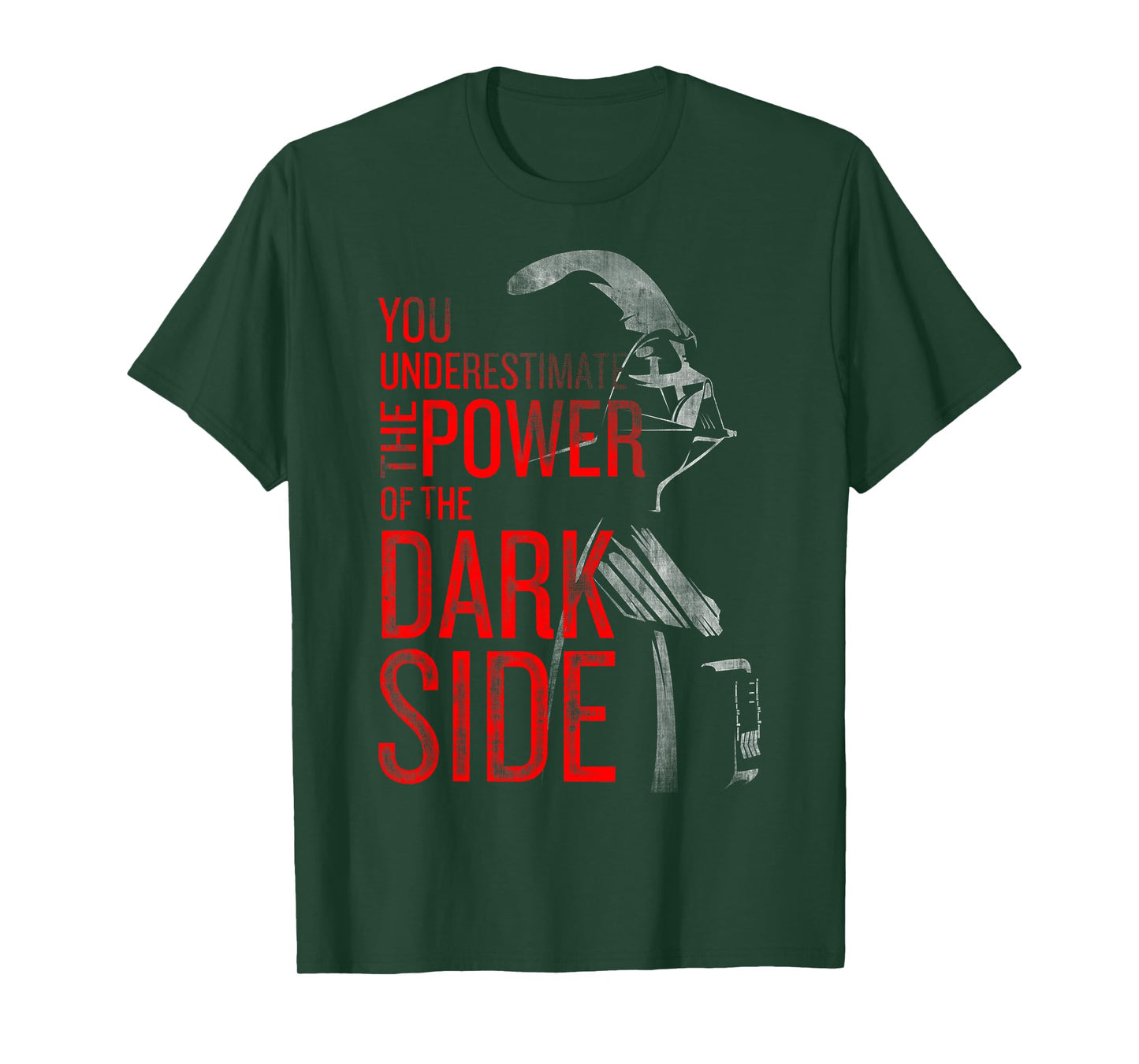 Star Wars Vader You Underestimate The Power Graphic T-Shirt T-Shirt