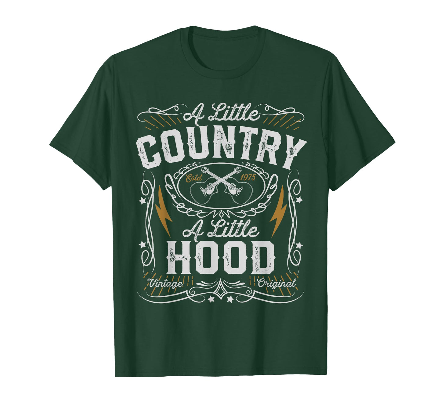 A Little Country A Little Hood Hip Hop Rap Music Womens Gift T-Shirt