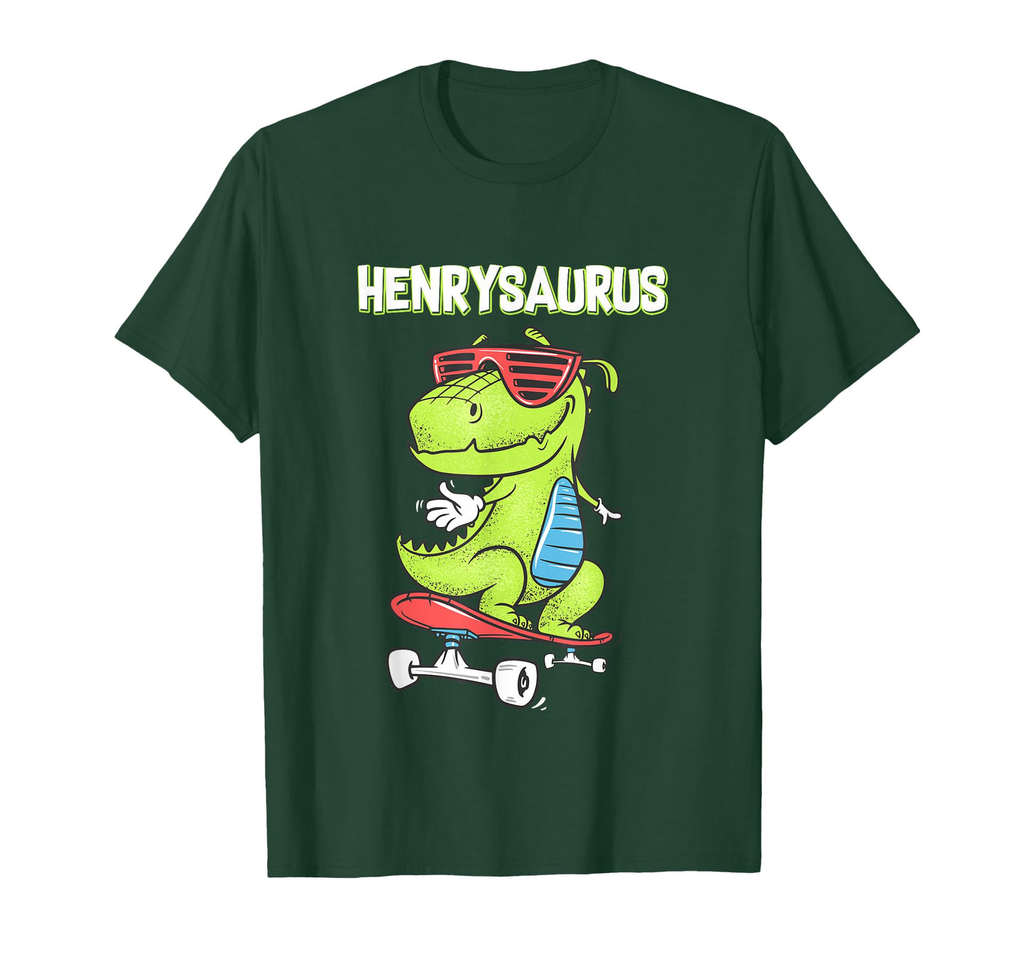 HENRYSAURUS shirt name birthday gift dinosaur t rex T-Shirt