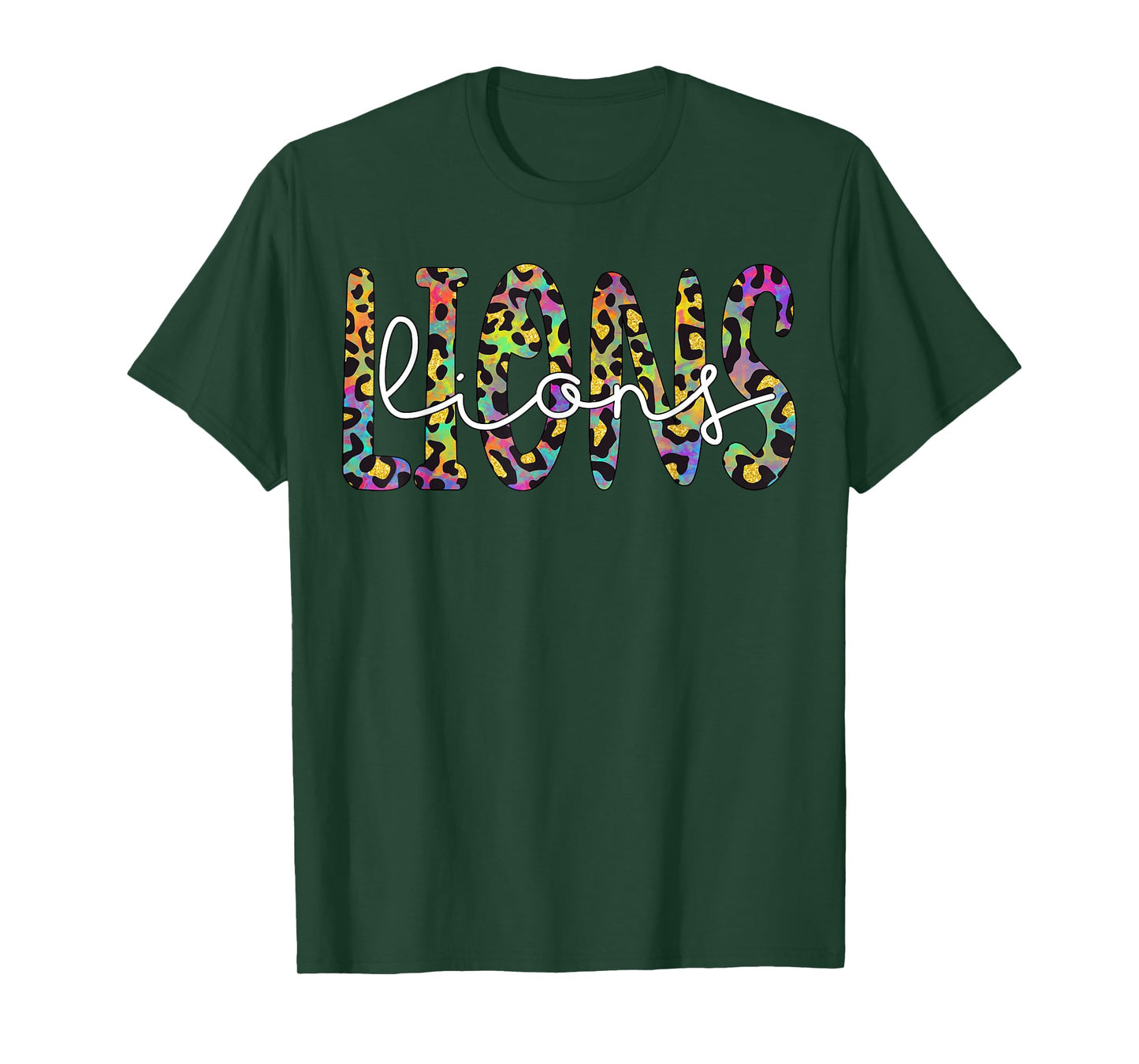 Lions School Sports Fan Team Spirit Mascot Gift T-Shirt