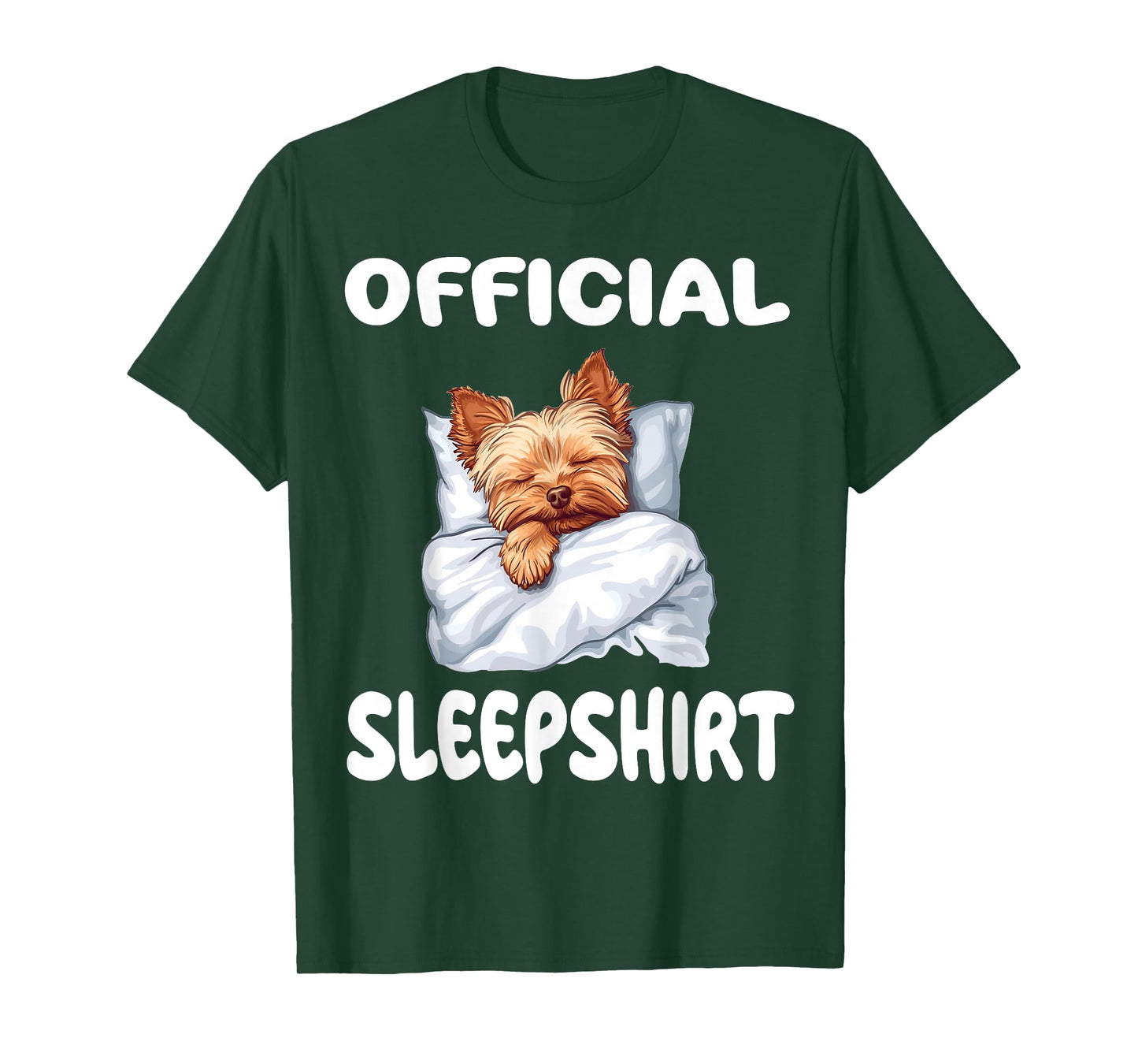 Yorkshire Terrier Yorkie Dog Official Sleepshirt Pajamas T-Shirt