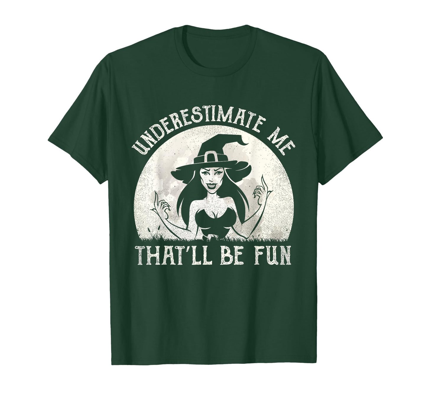 Funny Witch Humor Halloween Outfit Women T-Shirt