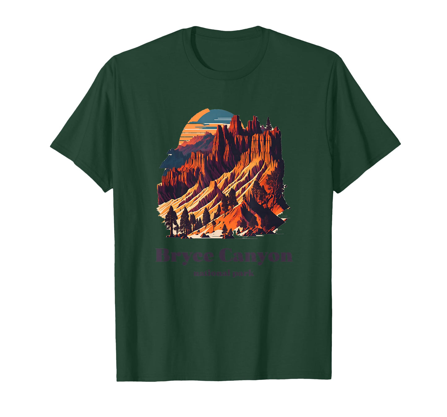 Bryce Canyon National Park Utah Cool Vintage Style T-Shirt