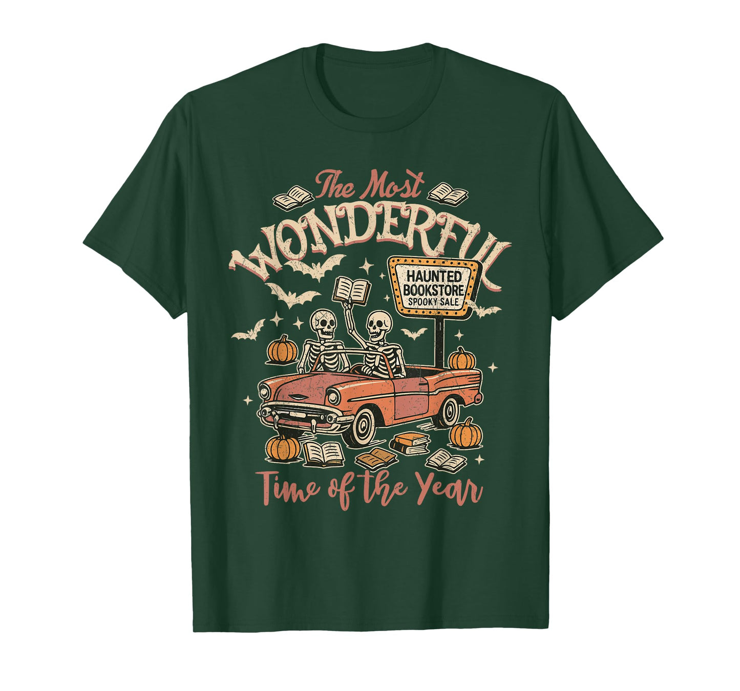 Its The Most Wonderful Time Of The Year Halloween Skeleton T-Shirt
