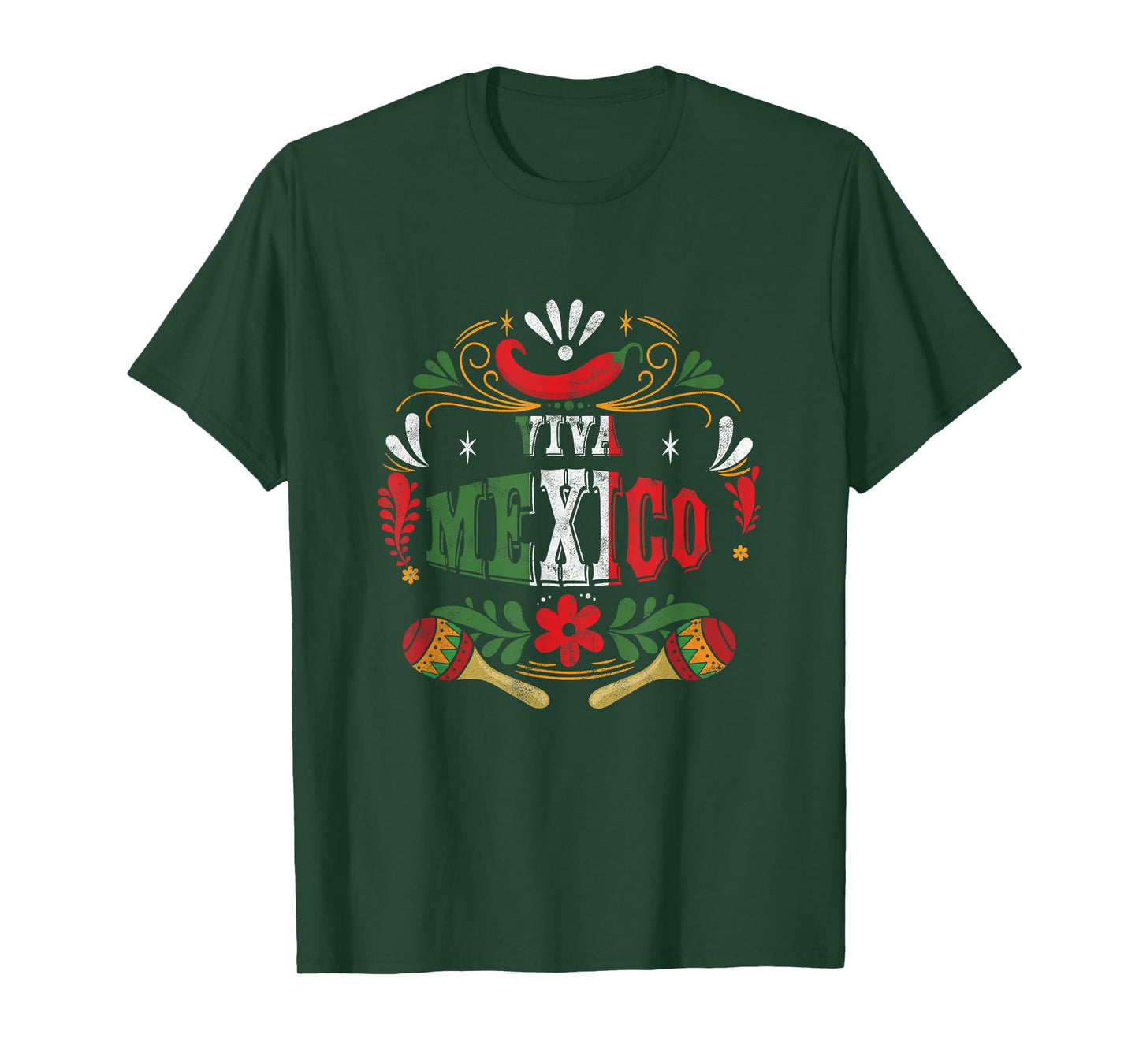 Viva Mexico Mexican Fiesta Cinco De Mayo T-Shirt T-Shirt