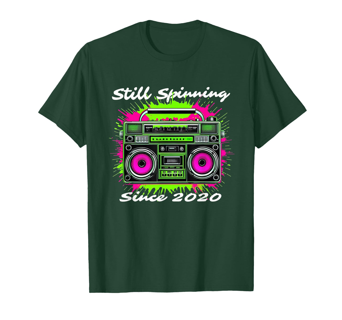 Y2K Home DJ Funny Quarantine Nostalgia Boombox Party T-Shirt