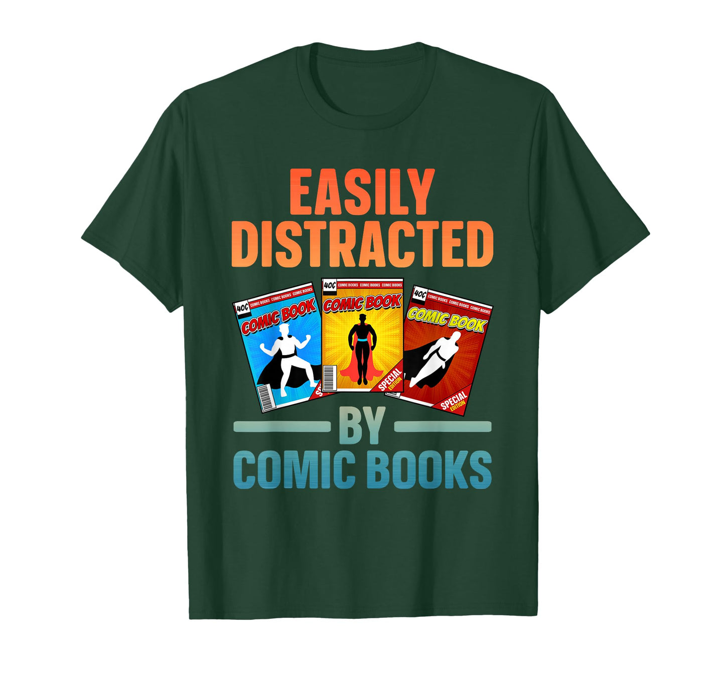Cute Comic Book Design For Men Women Comic Book Collector T-Shirt