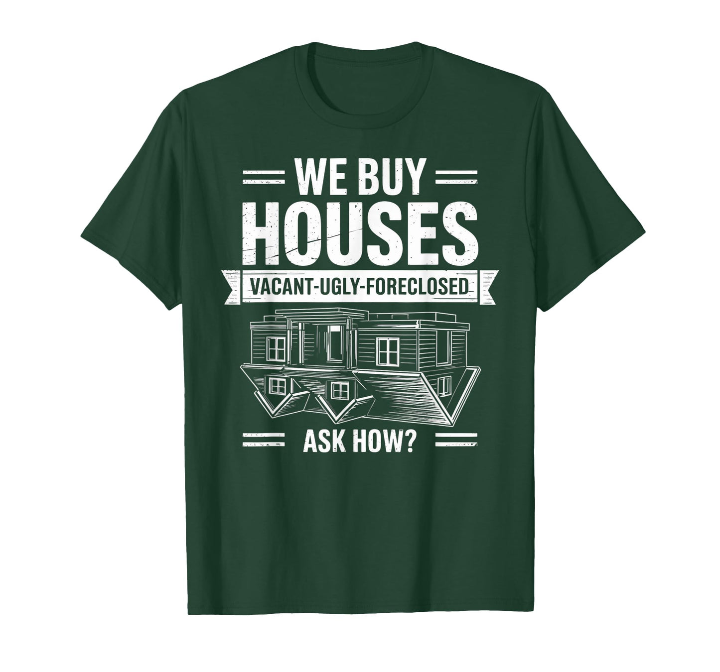 Houses Vacant House Flipping Real Estate Agent House Flipper T-Shirt