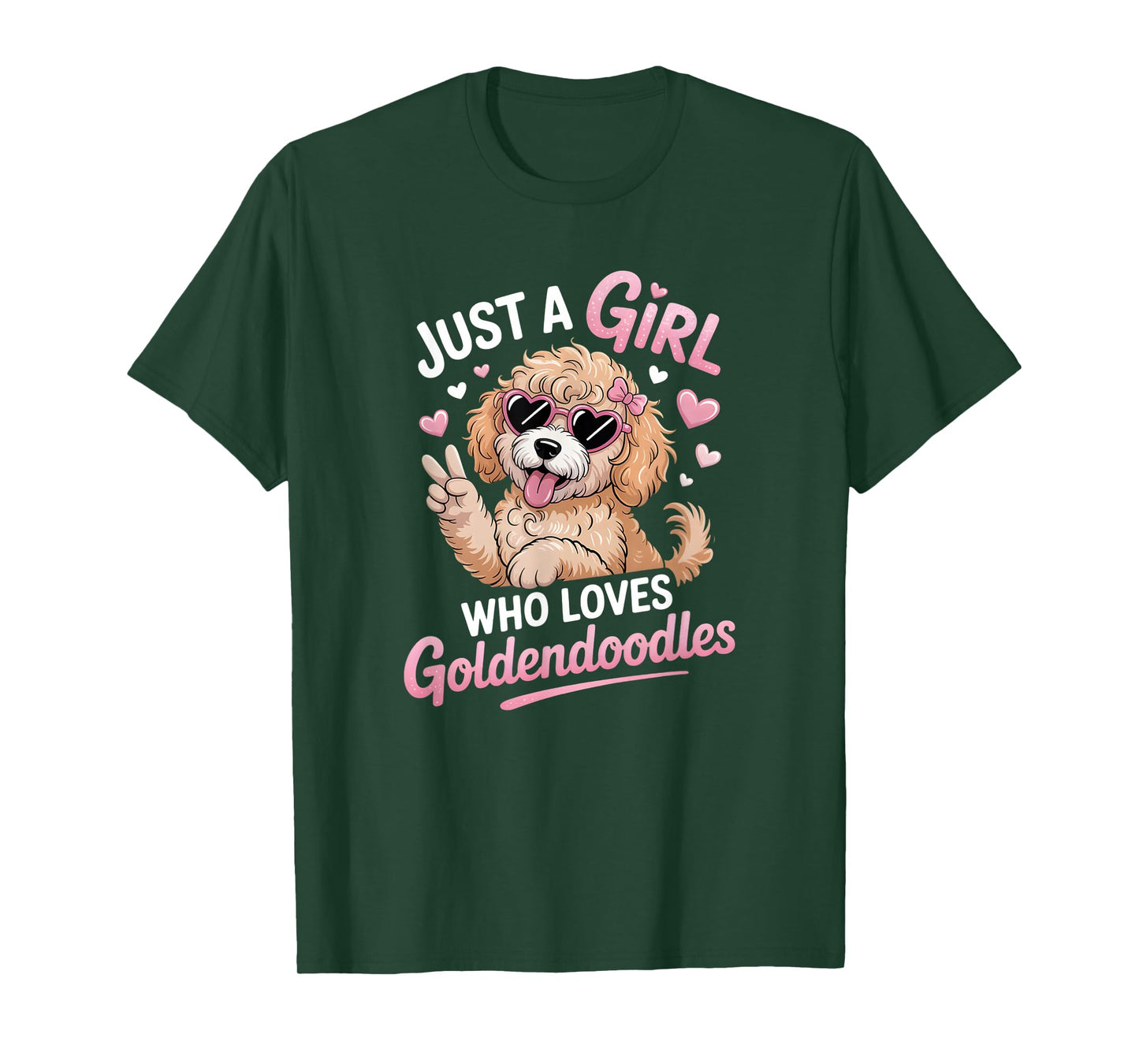 Girls Goldendoodle T-Shirt