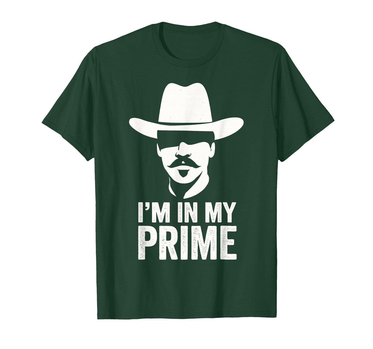 I'm In My Prime Western Cowboy Outlaw Mustache T-Shirt