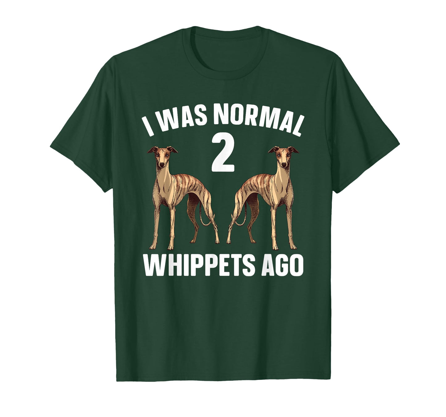 Funny Whippet Art for Men Women Kids Whippet Lover Whippet T-Shirt