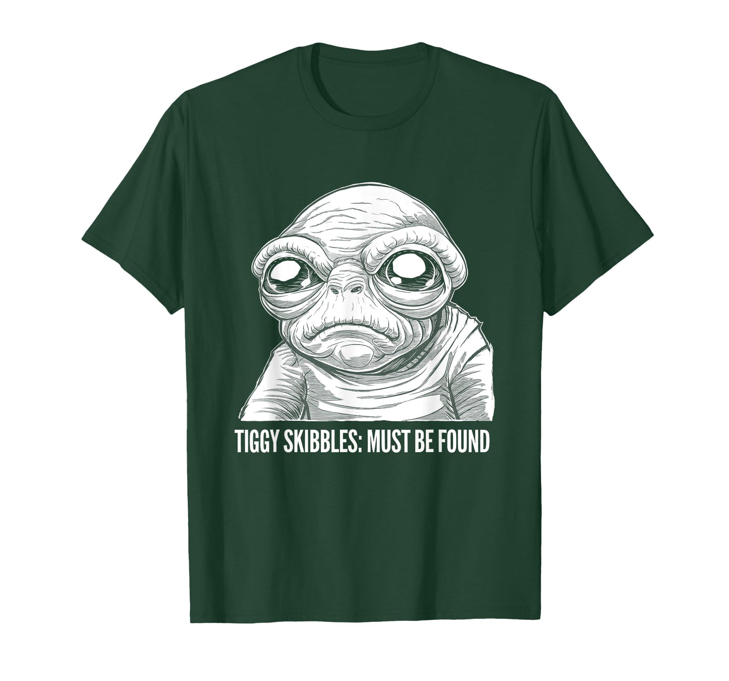 Tiggy Skibbles Must Be Found Fan Art T-Shirt