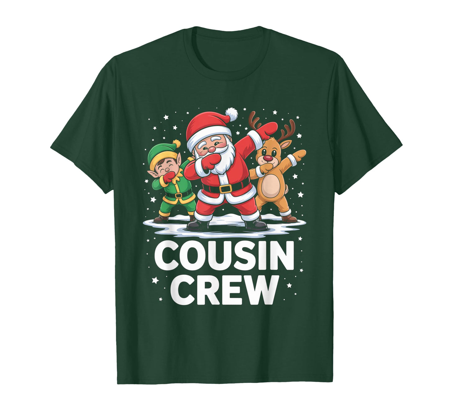 Christmas Cousin Crew Pajamas Kids Girls Toddler Matching T-Shirt