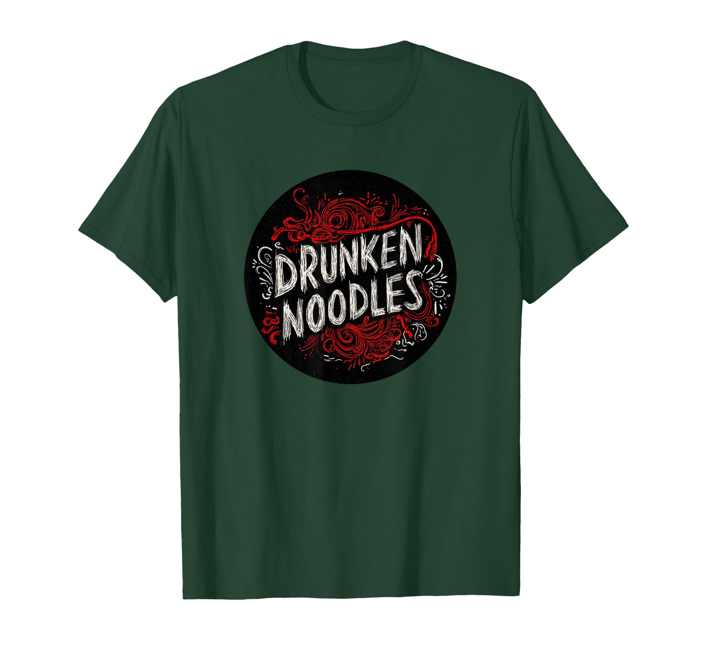 Nice Drunken Noodles Stamp T-Shirt