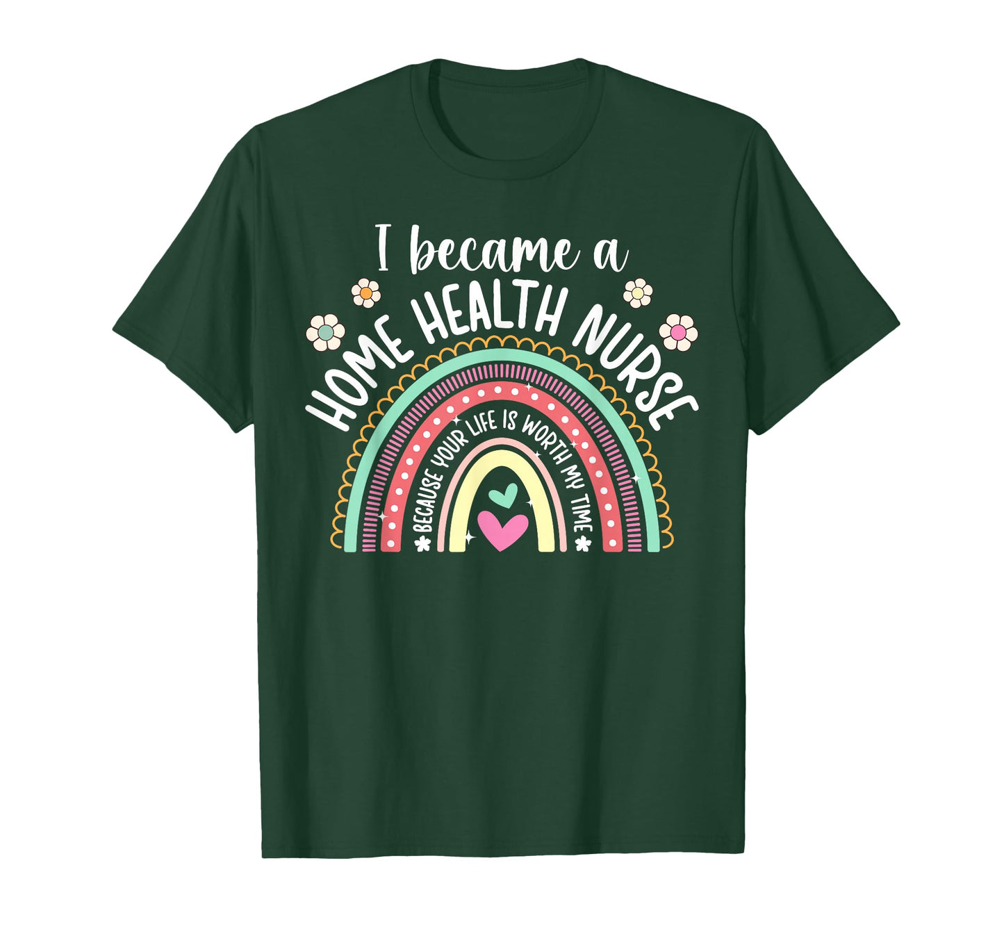 I Became A Home Health Nurse Home Health Nursing T-Shirt