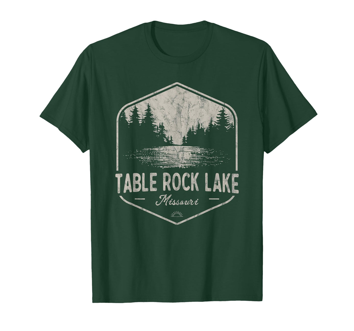 Table Rock Lake Missouri Outdoors Vintage T-Shirt