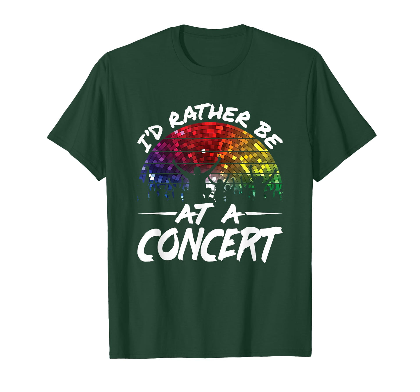I'd Rather Be At a Concert Music Festival Lover T-Shirt