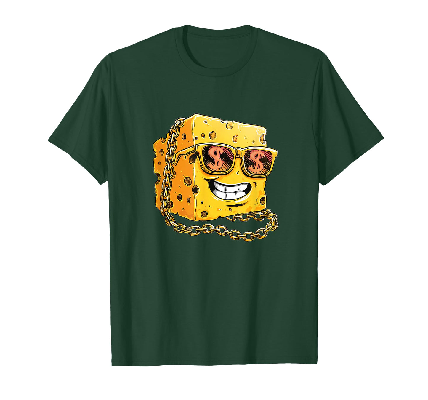 Funny Dollar Cheese for Money and Cash Lovers T-Shirt