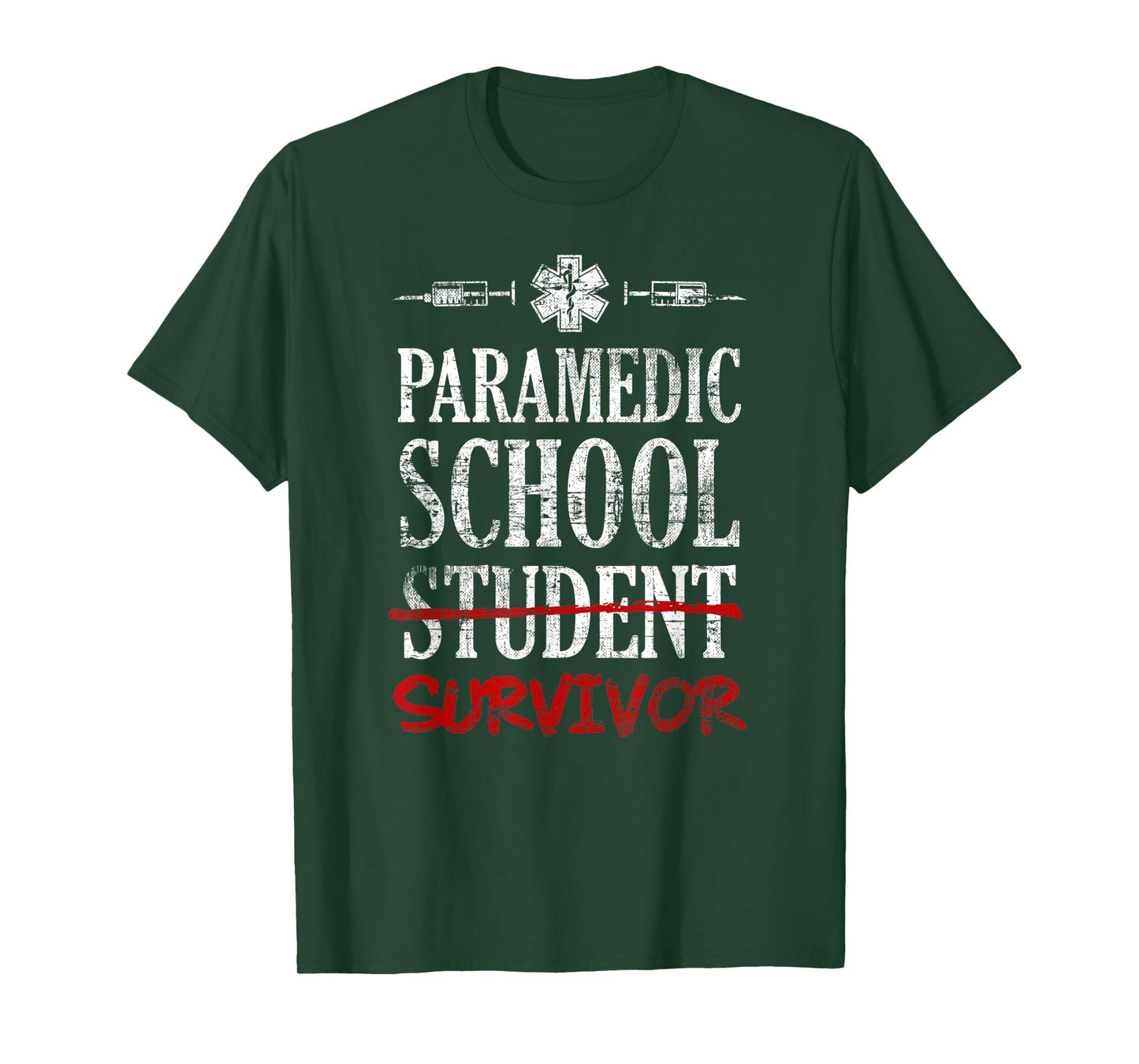 Paramedic School Survivor T-Shirt