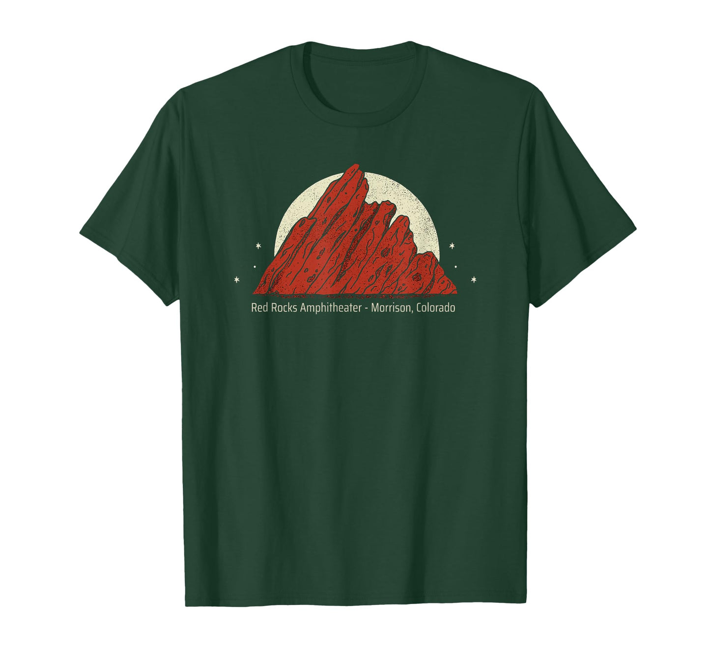 Red Rocks Amphitheater - Morrison Colorado T-Shirt
