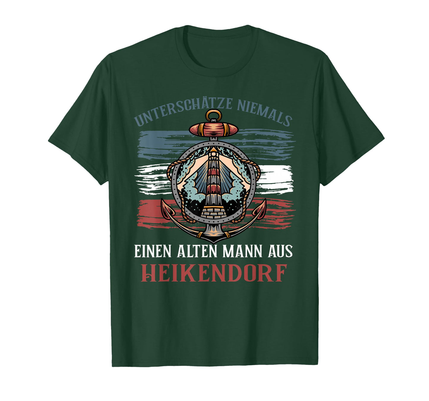 Never Underestimate an Old Man from Heikendorf T-Shirt