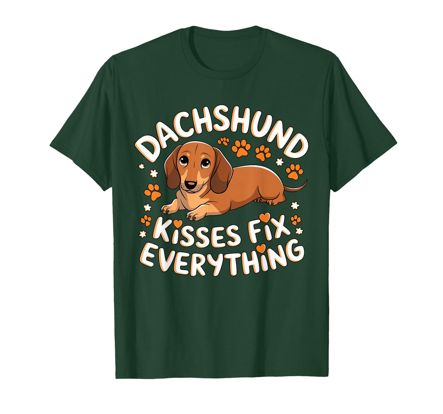 Dachshund Kisses Fix Everything T-Shirt