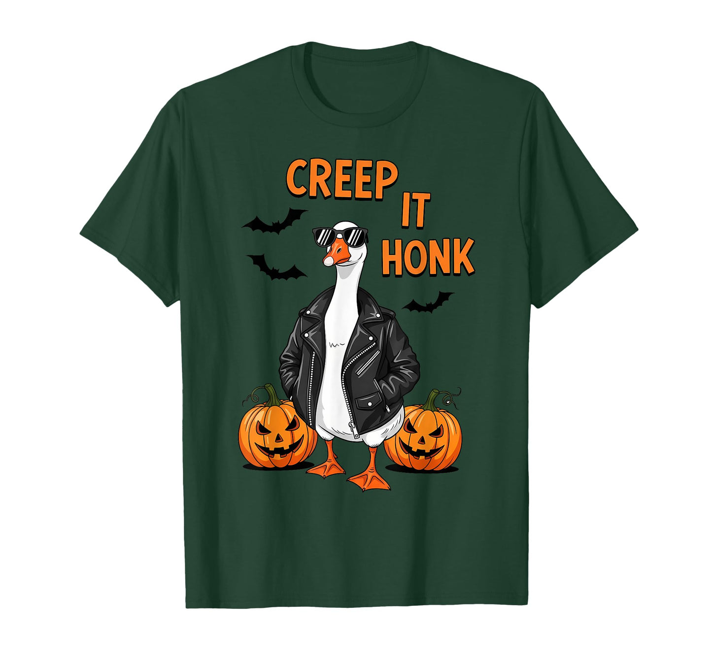 Creep It Honk Funny Silly Goose Halloween Costume for Kids T-Shirt