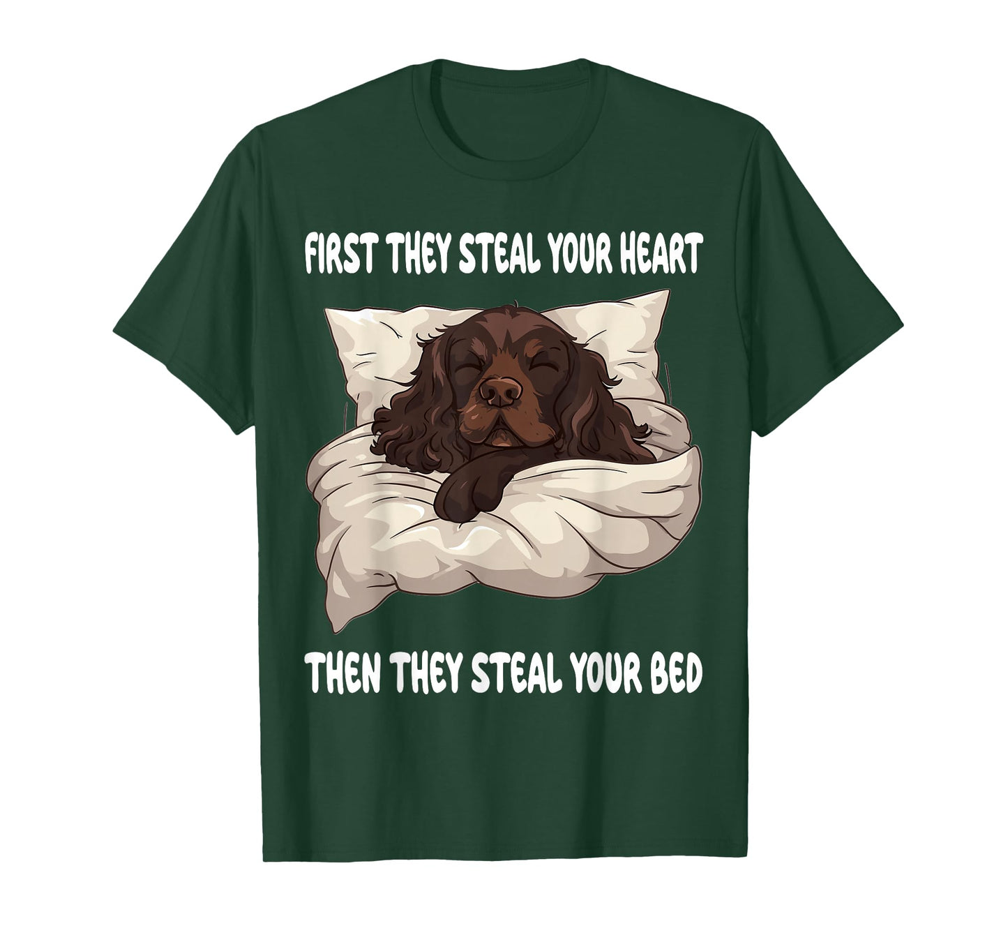 Boykin Spaniel Sleeping Pajamas Nightgown T-Shirt