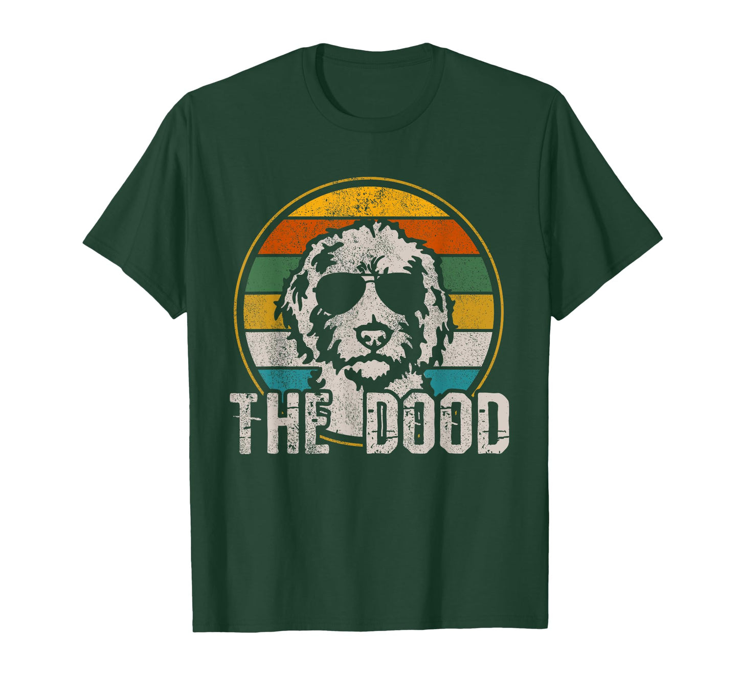 Goldendoodle - The Dood Vintage Retro Dog T-Shirt for Men Women Girls Kids