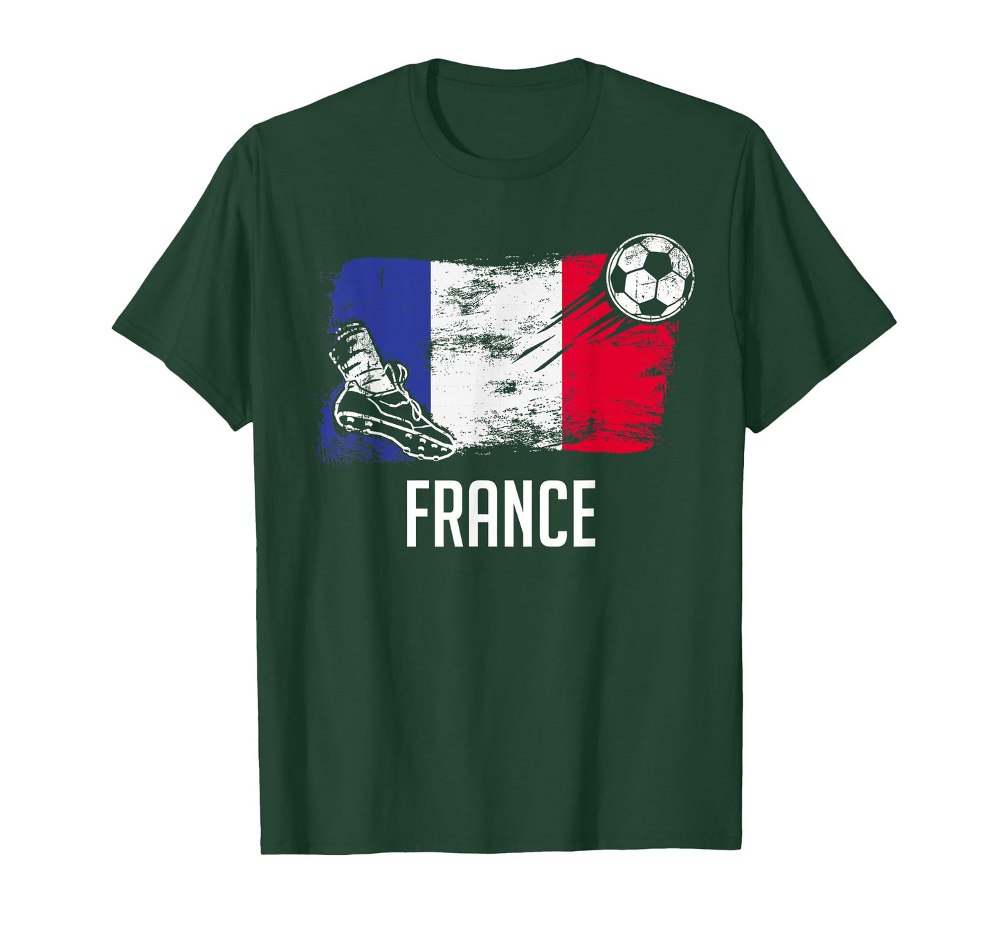 France Flag Jersey French Soccer Team French T-Shirt