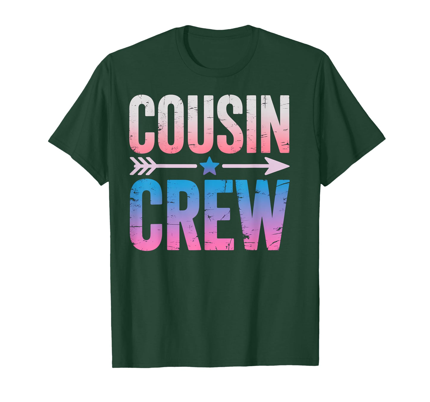Cousin Crew Pajamas Kids Girls Toddler Matching Gifts T-Shirt
