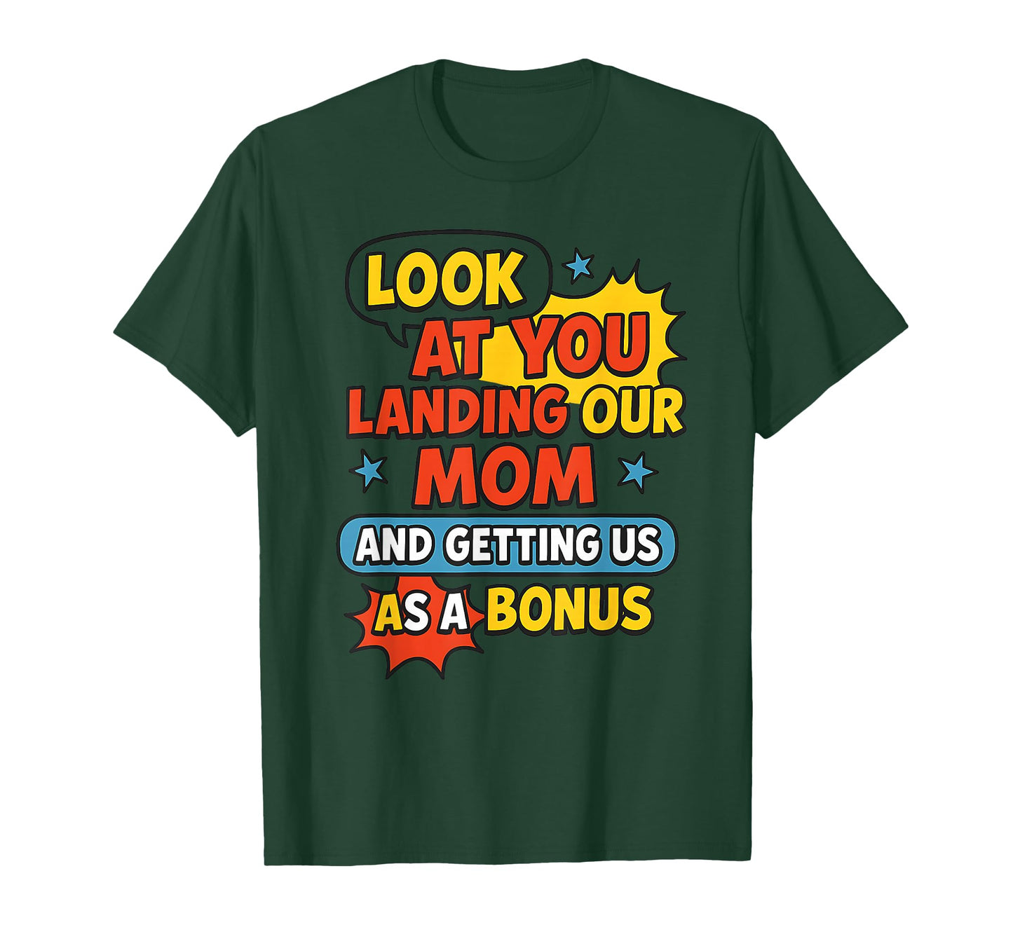 Retro Look At You Landing Our Mom Funny Father's Day Dad T-Shirt