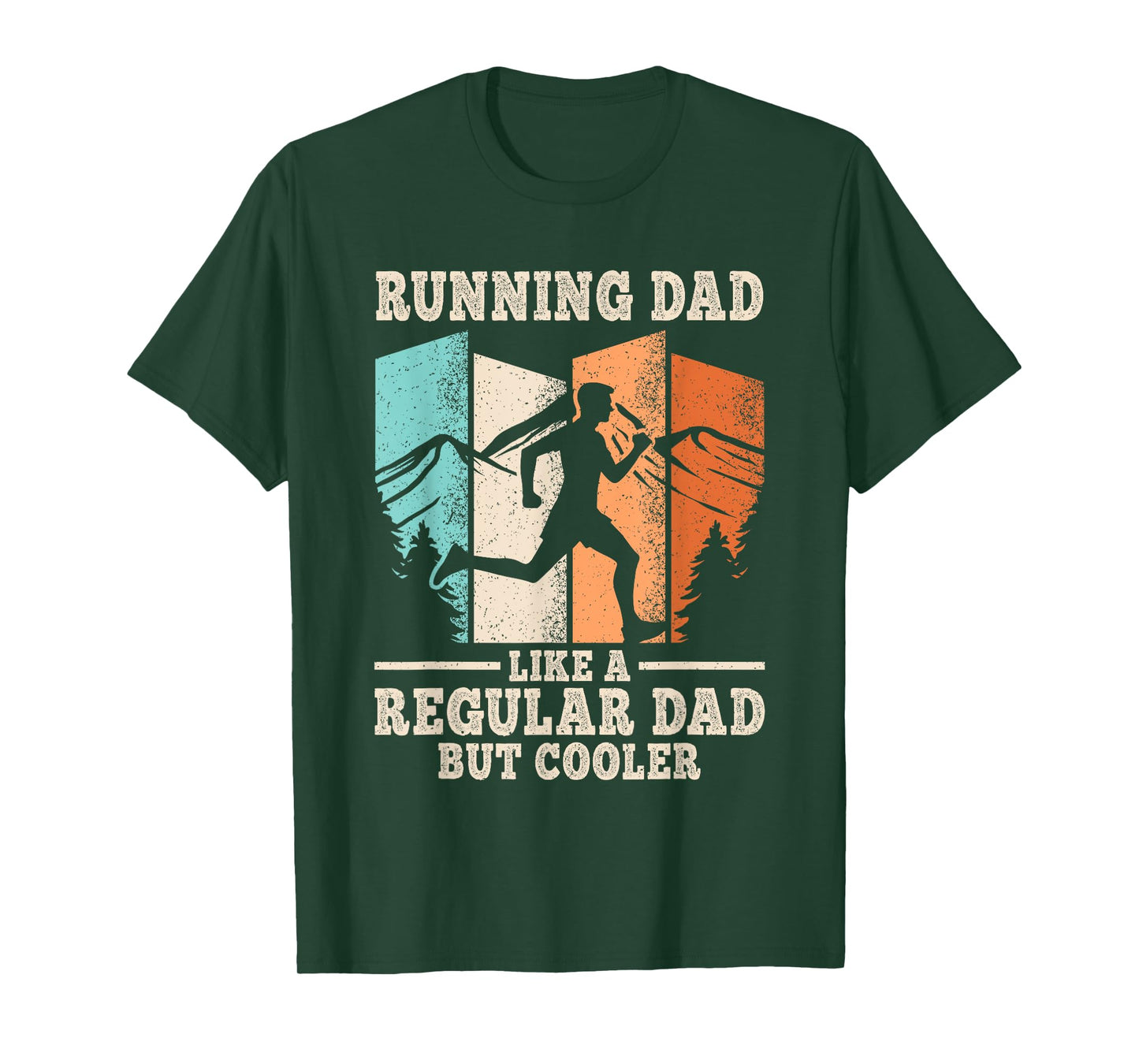 Running Dad Like A Regular Dad But Cooler Run Runner Men T-Shirt