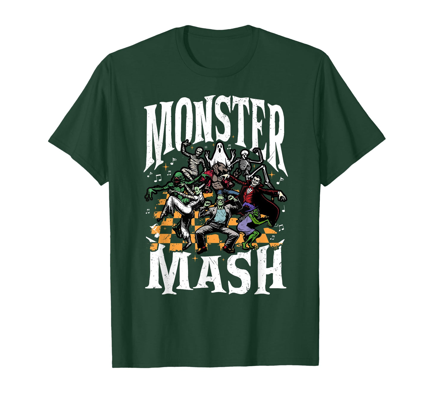 Monster Mash Funny Halloween Spooky Season Trick Or Treat T-Shirt