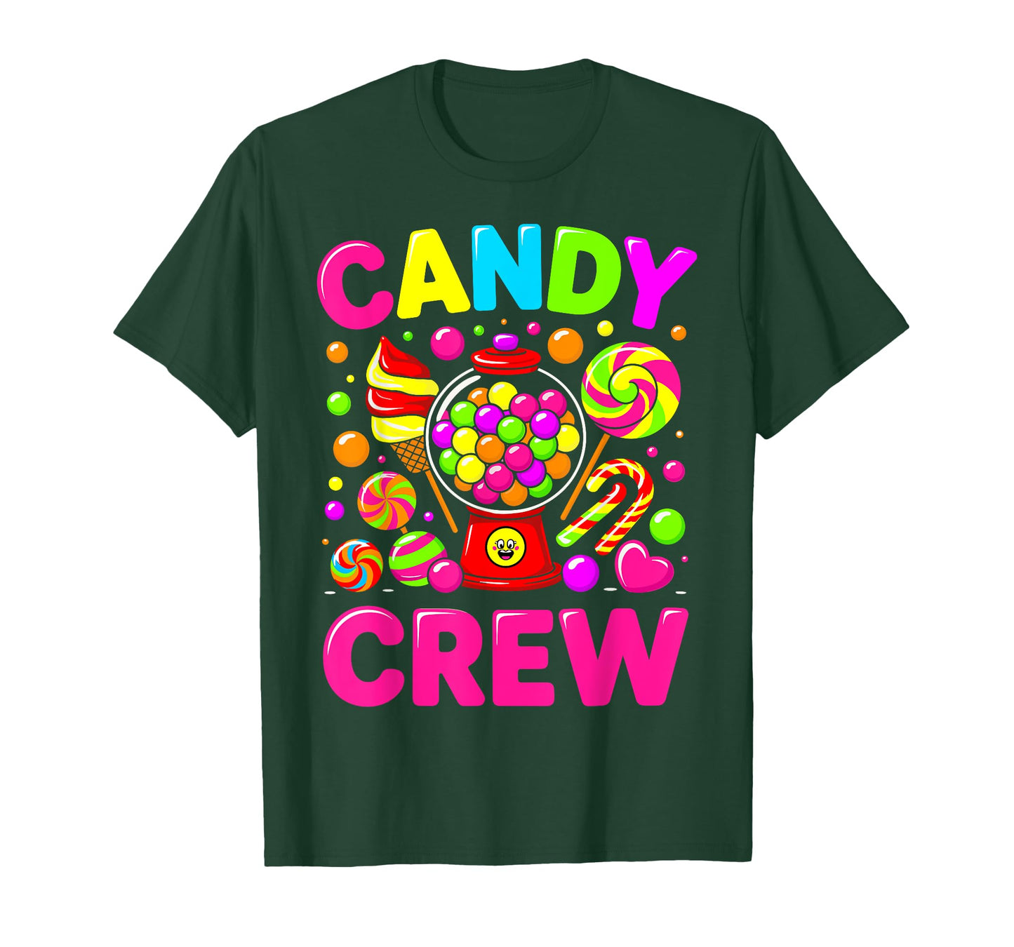 Candy Land Candy Crew Decorations Sweetie Candy Squad cool T-Shirt