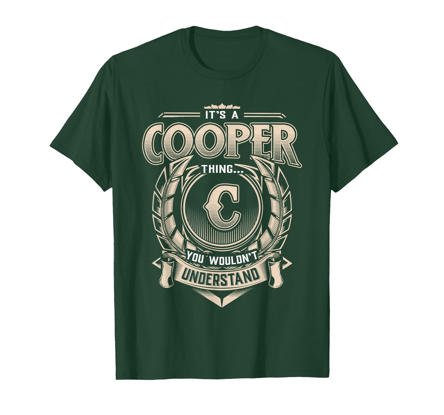 Cooper Last Name Shirt It's A Cooper Thing T-Shirt
