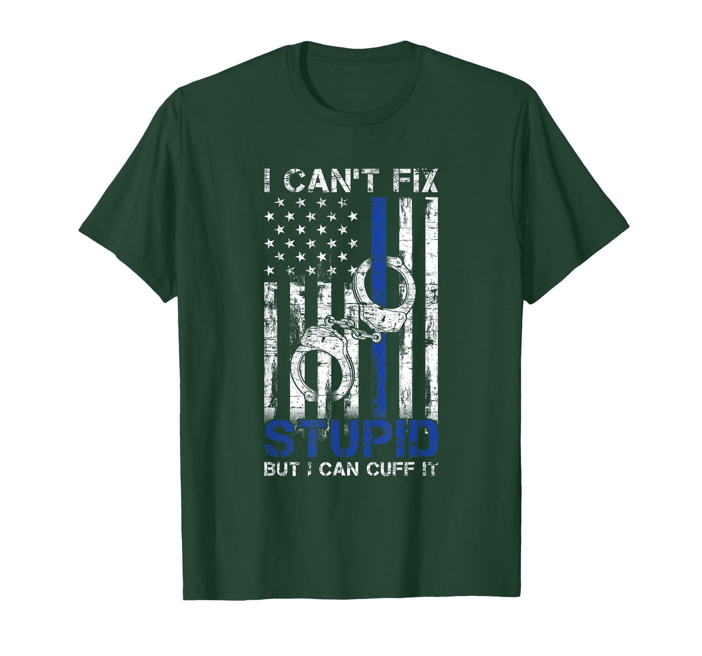 Funny Police Officer Gift Law Enforcement Police T-Shirt