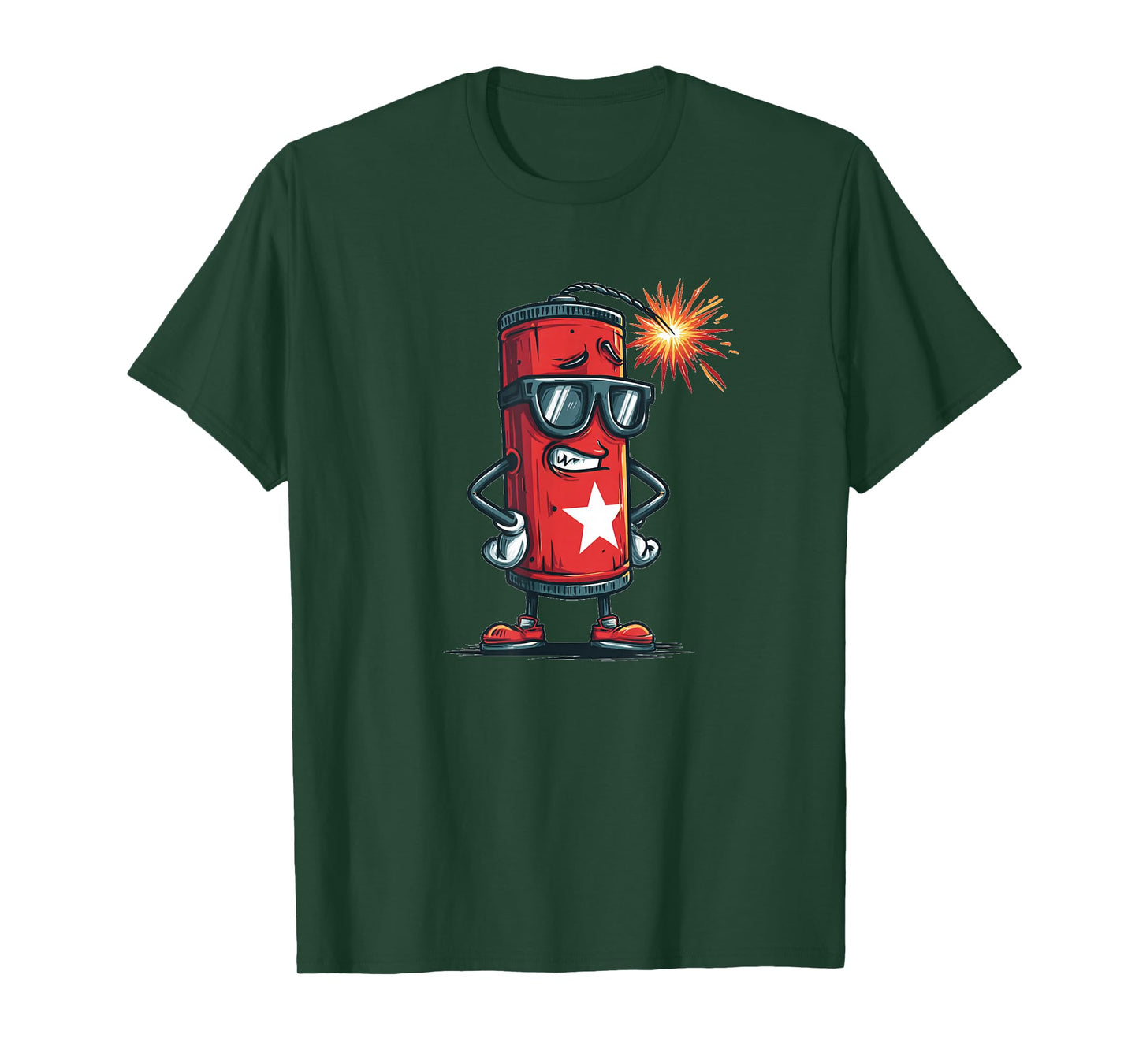 Funny TNT with Sunglasses for an Explosive Look T-Shirt