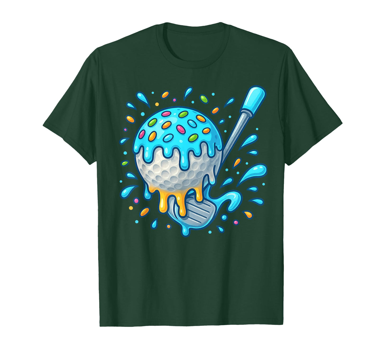 Golf Drip Team for Boys Ice Cream Cool T-Shirt