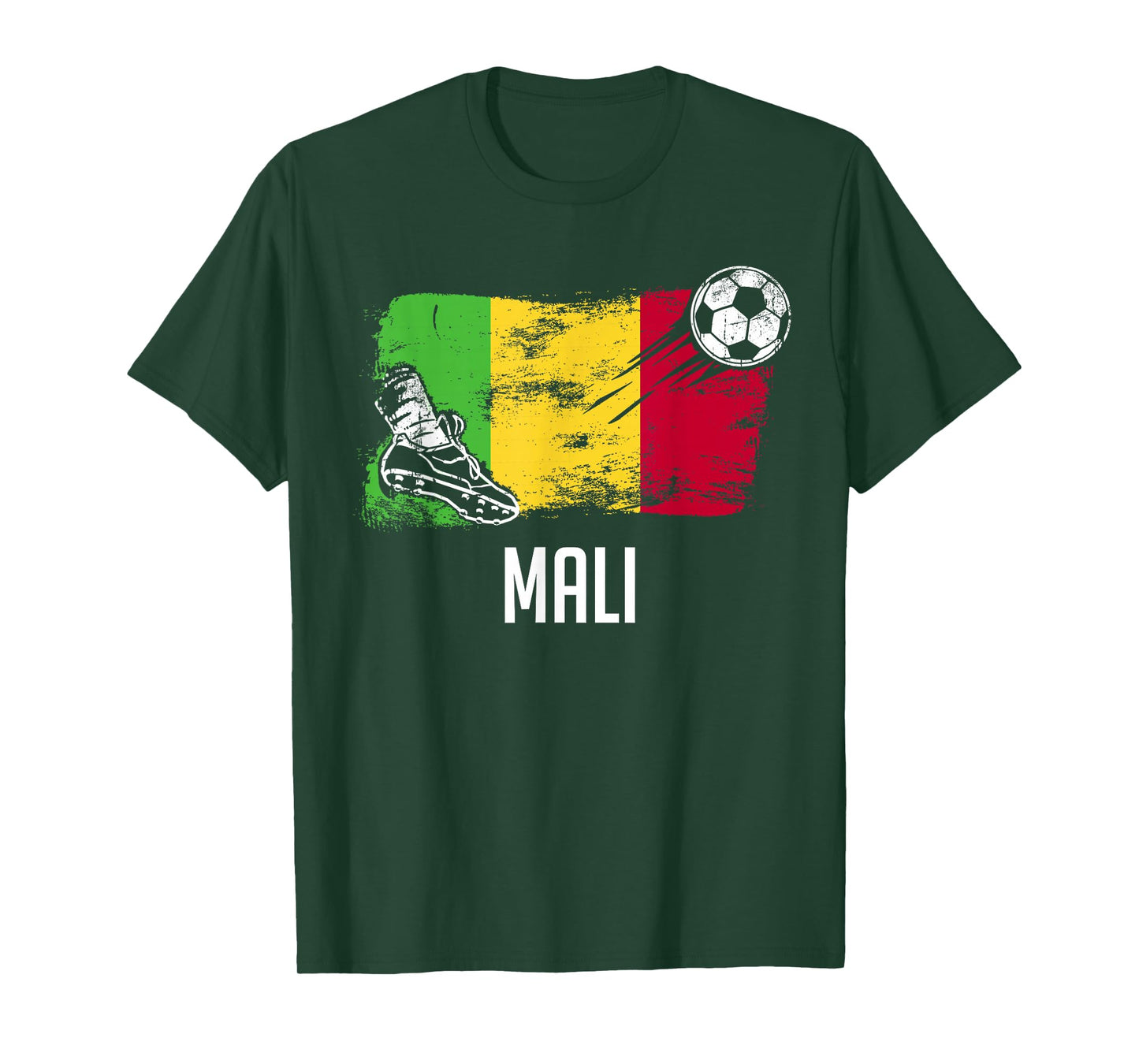 Mali Flag Jersey Malian Soccer Team Malian T-Shirt