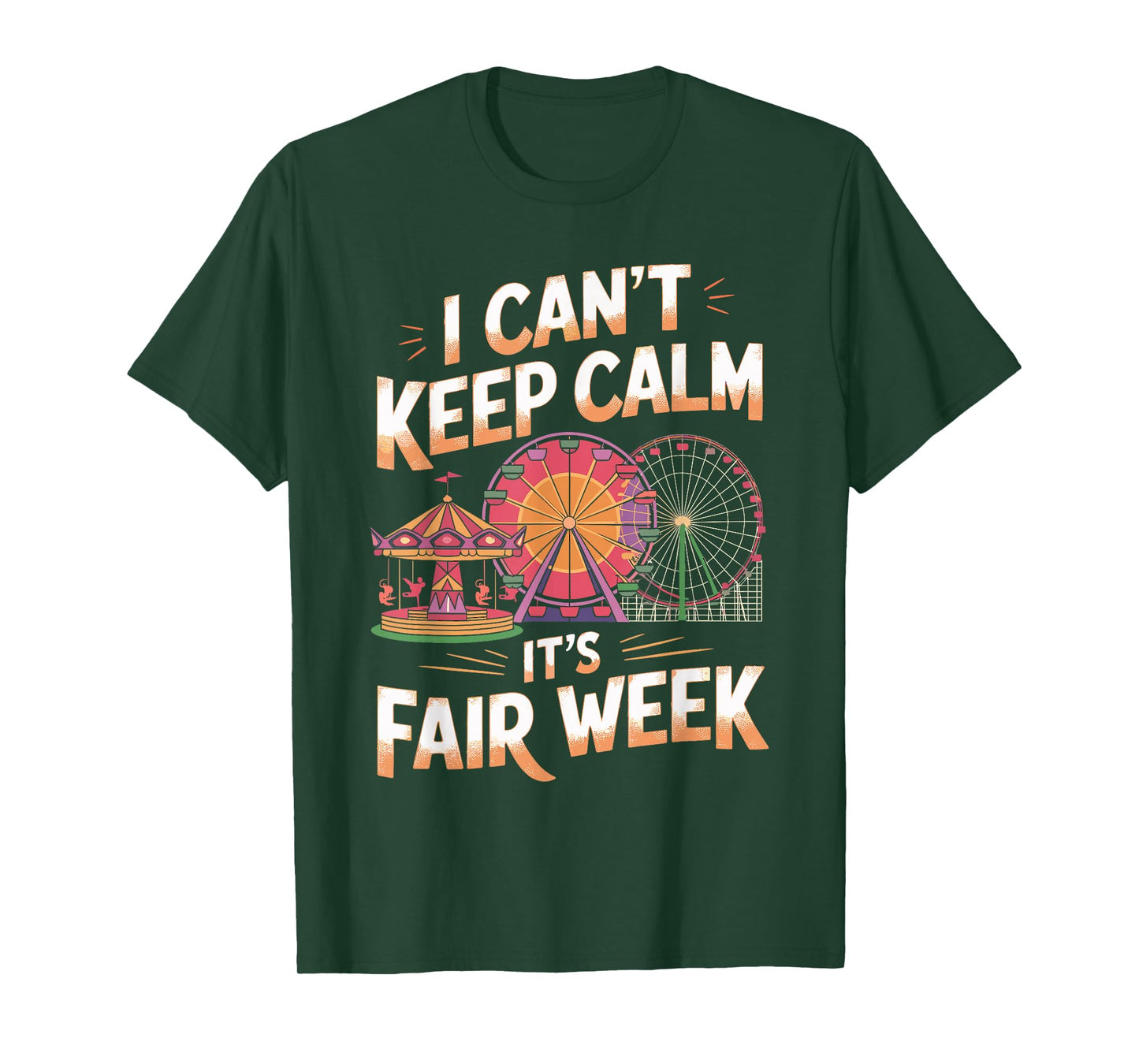 It's Fair Week Carousel Rides Country Fair Carnival Fair T-Shirt