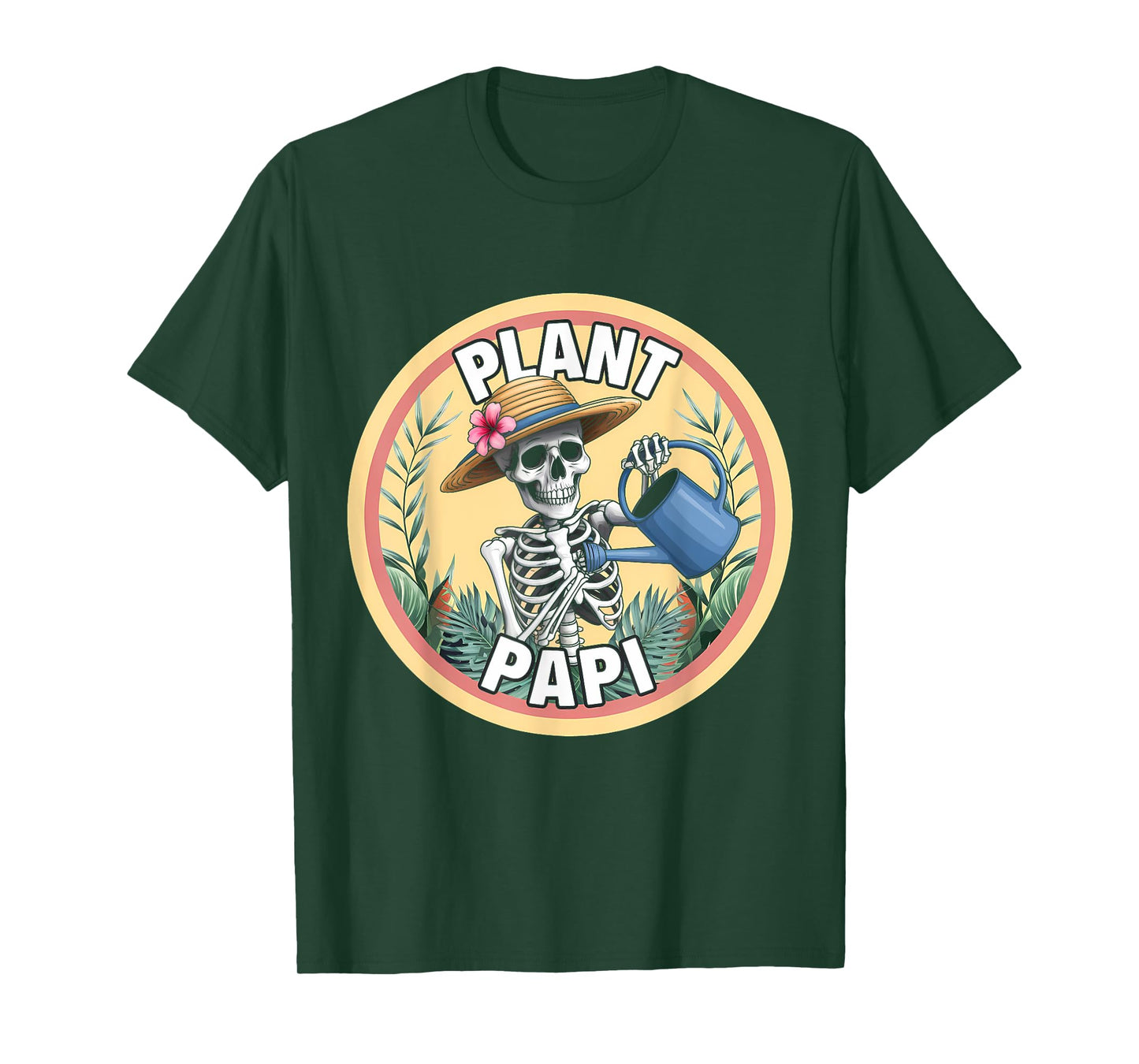 Plant Papi Daddy Gardener Happy Halloween Vintage T-Shirt