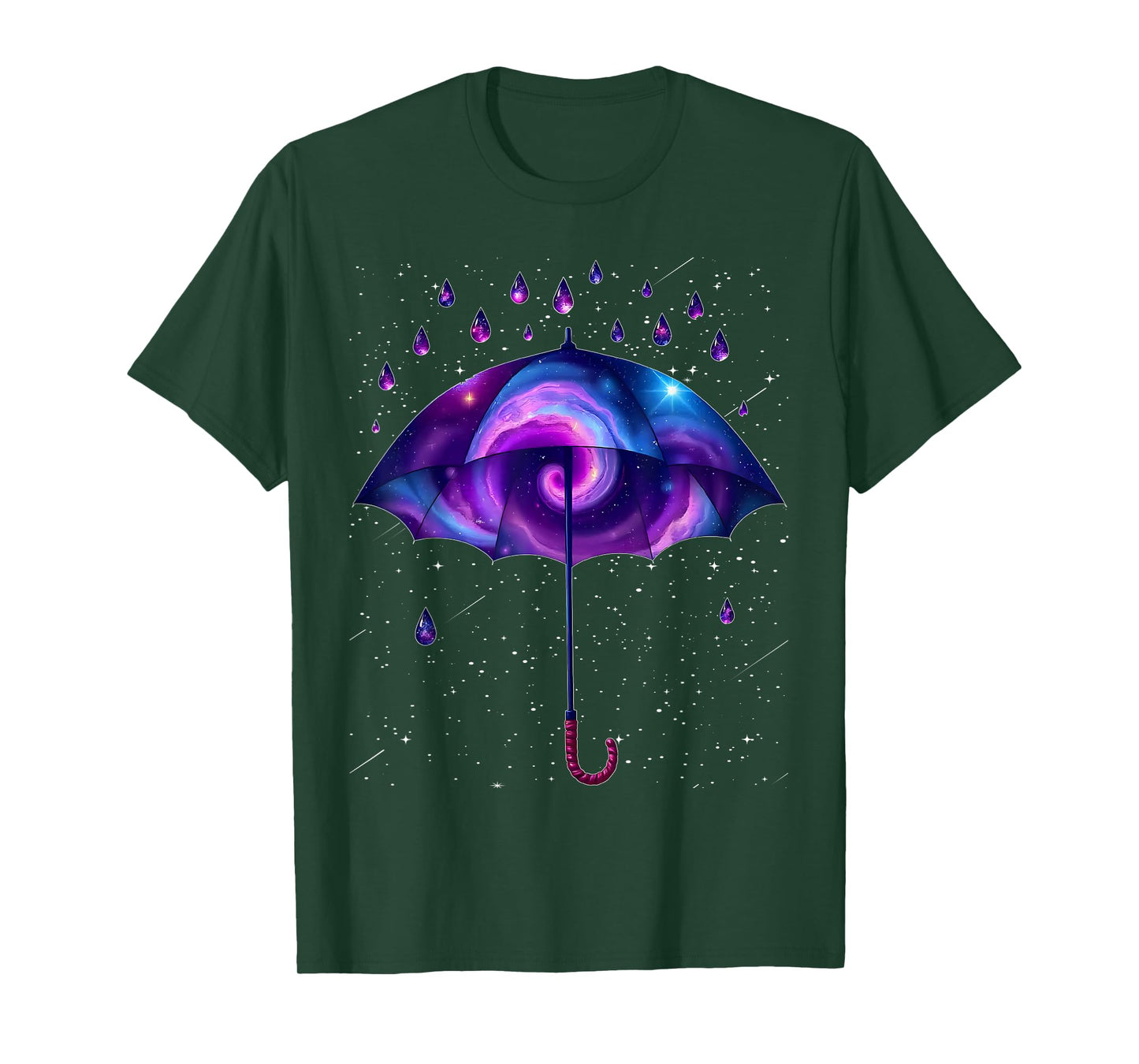 Rain Purple Umbrella For Violet Favorite Color T-Shirt