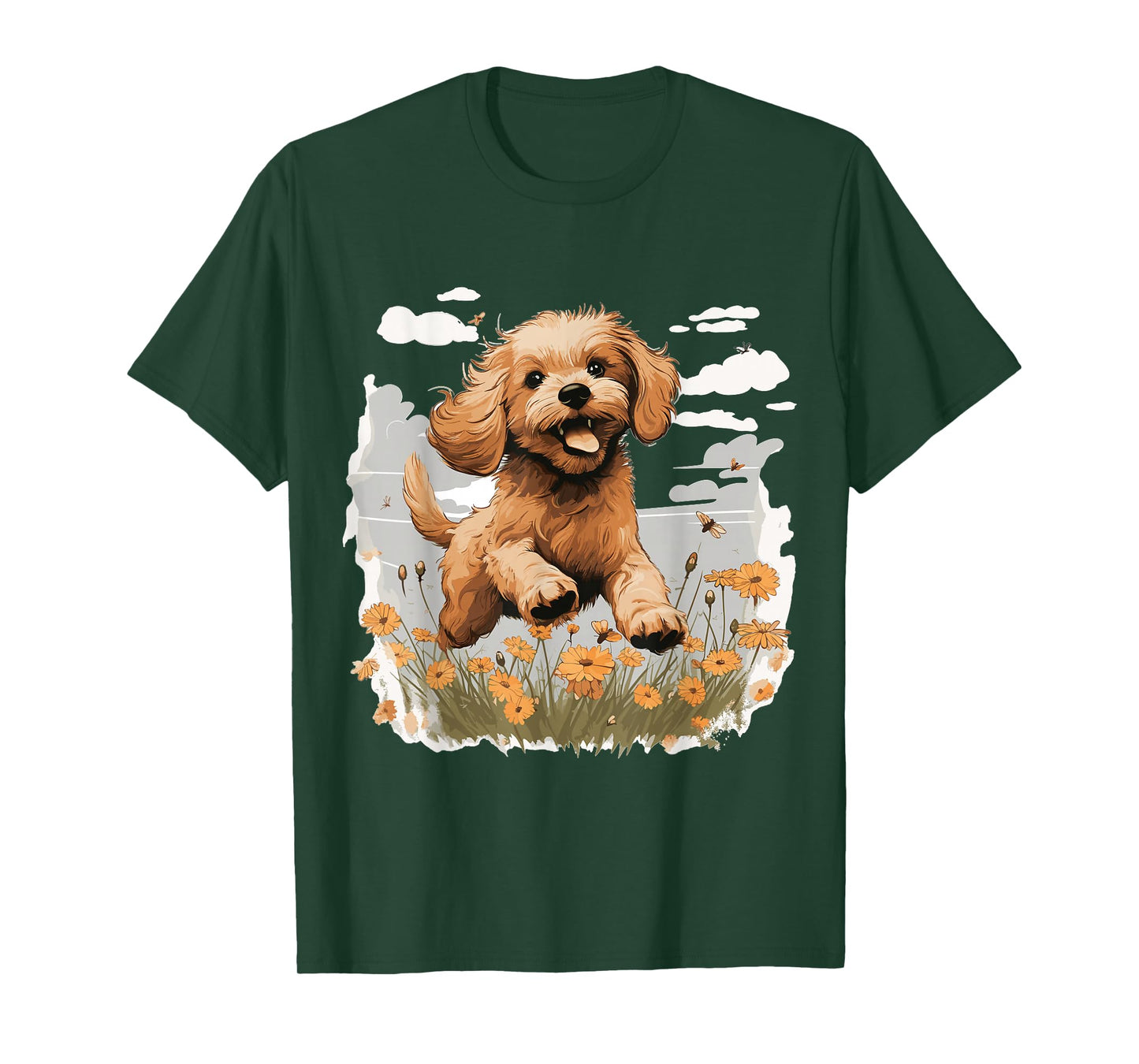 Cavapoo Dog Breed Pet Cute Graphic T-Shirt