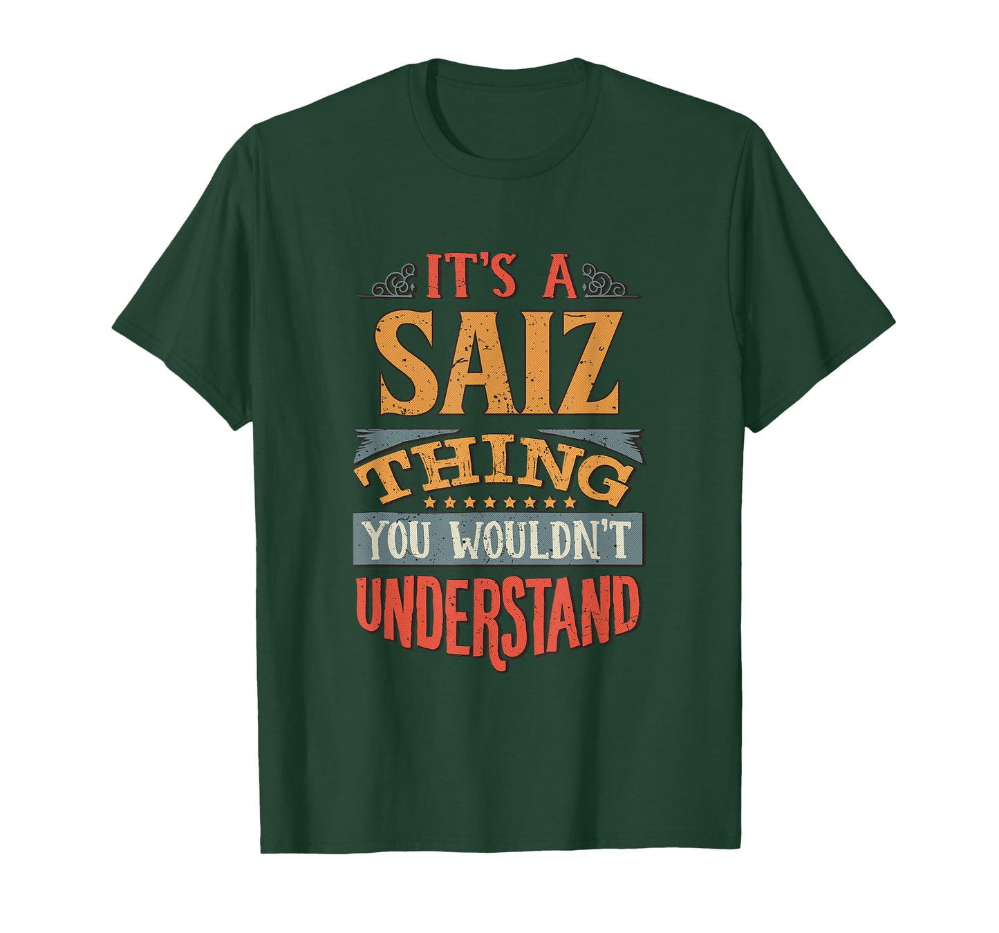 Saiz Name T-Shirt